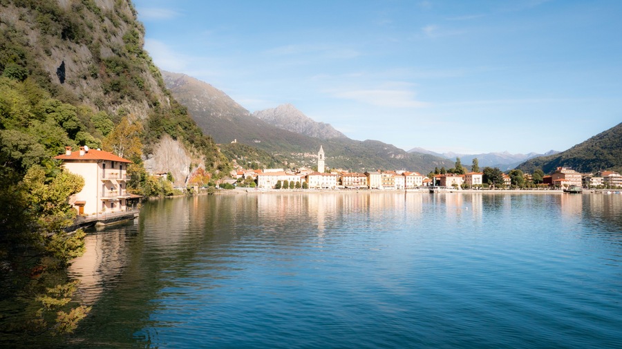 Porlezza am Luganersee, Italien, Provinz Como, Lombardei