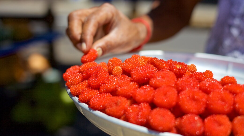 Grand Bay som viser mat