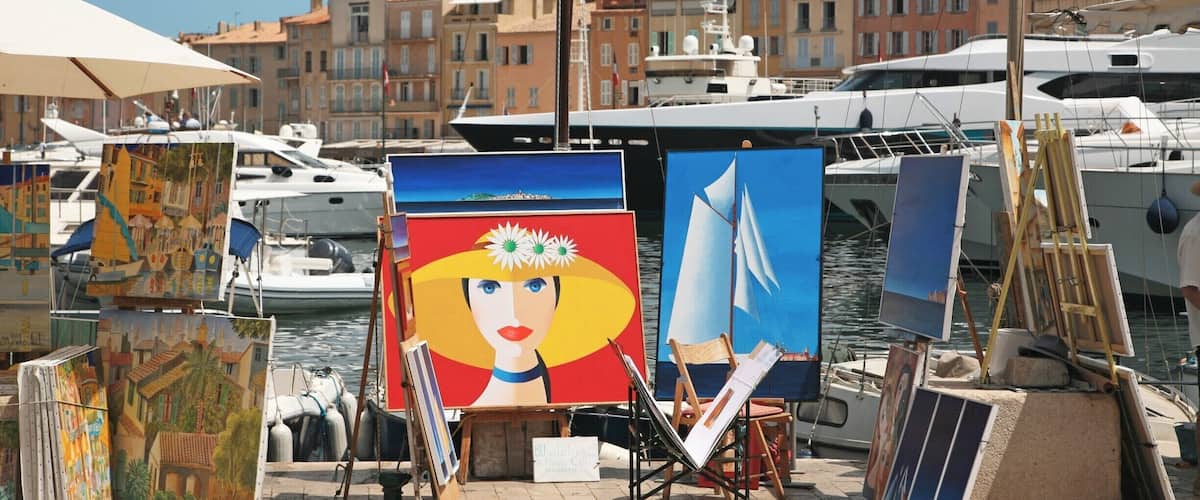 On a photo shoot for Canvas Holidays, wandering around the Port of St Tropez, a must visit if in the area.