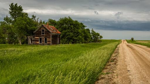 "Rural Route" Not a lot going on in Miller, South Dakota. It seemed right to find a deserted old shack along a dirt road that seemed to lead to nowhere.