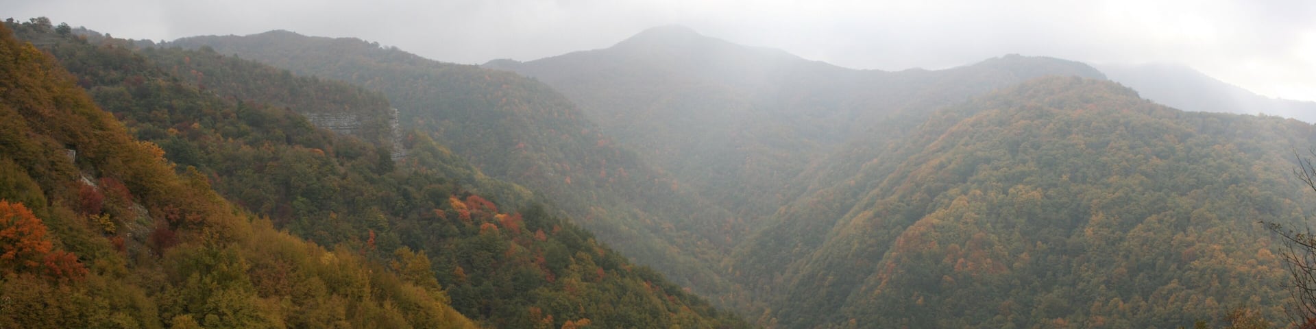 I crinali sopra la Casetta di Tiara