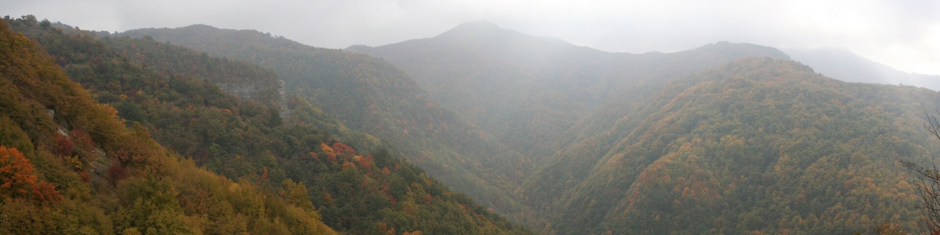 I crinali sopra la Casetta di Tiara