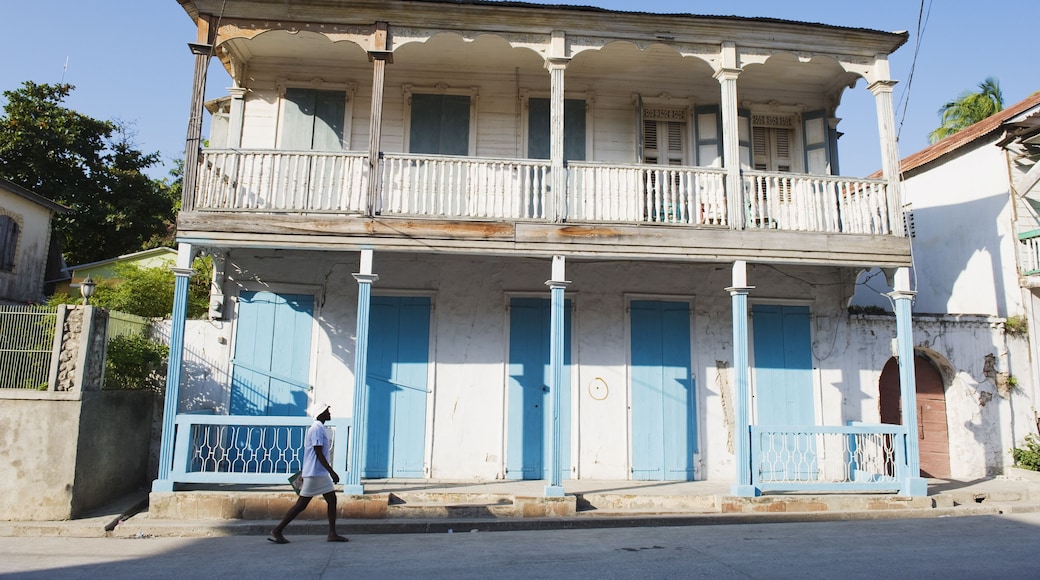 House in the historic colonial old town, Jacmel, Haiti