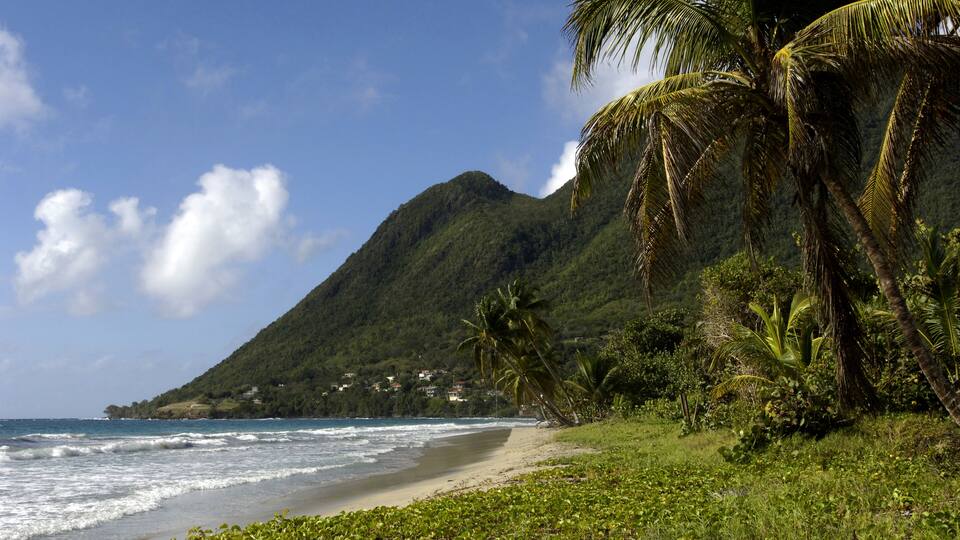 France, Martinique, le Diamant, le morne Larcher