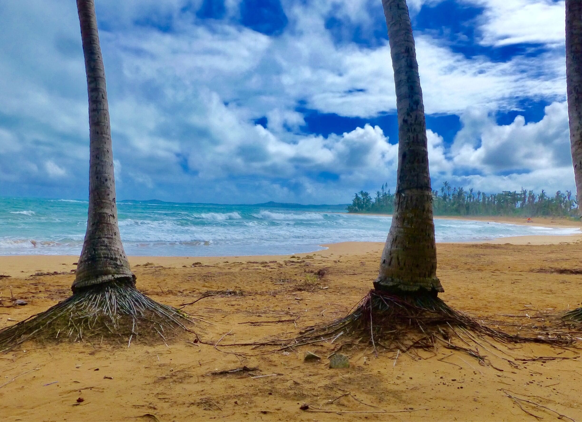 One of several beautiful beaches in Luquillo 
