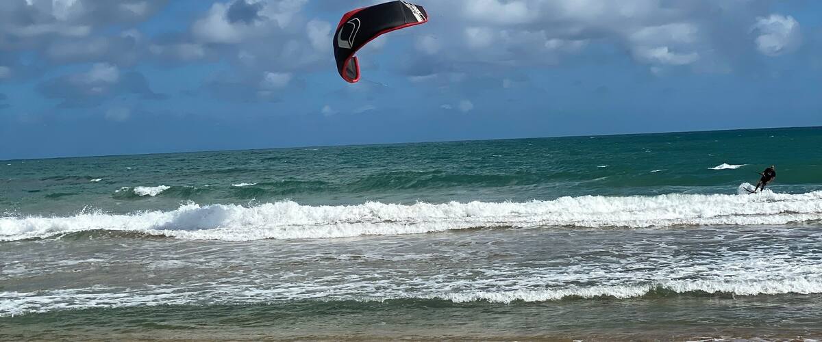 Kite Surfing is definitely an option, not my thing but fun to watch!