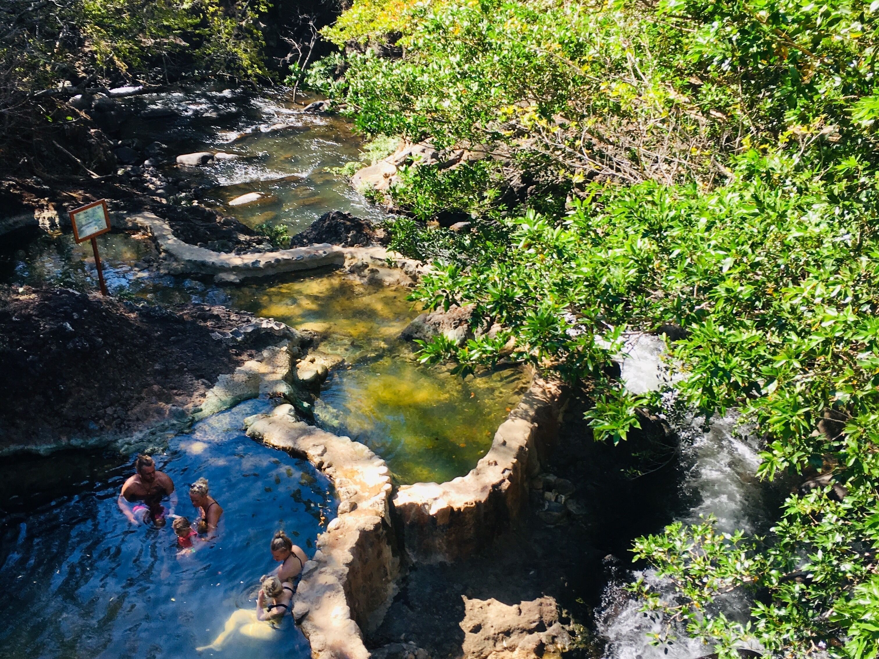 Hot spring s Costa Rica