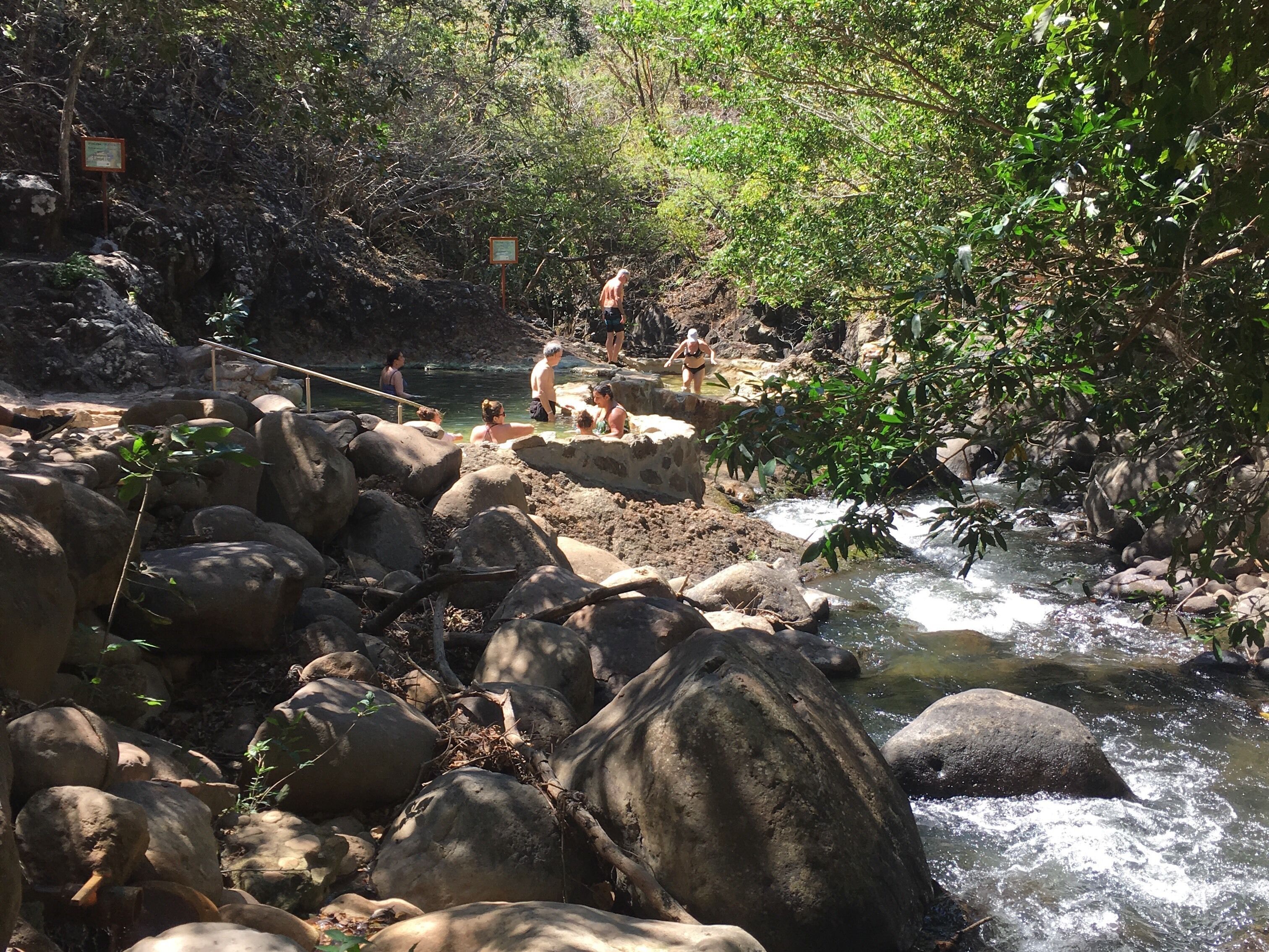Hot spring s and mud.        Costa Rica