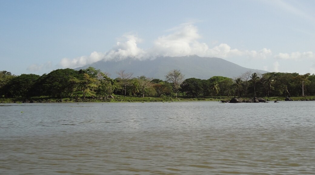 Checking out the islands near Granada on Lake Nicaragua