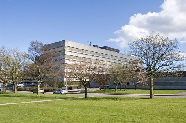 Old BP office complex Now disused and scheduled for demolition.