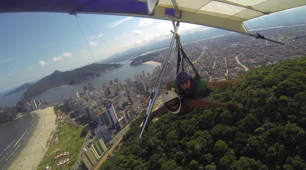 Salto de Asa Delta realizado em maio de 2016... instrutor Tuffy Elias Jr...
