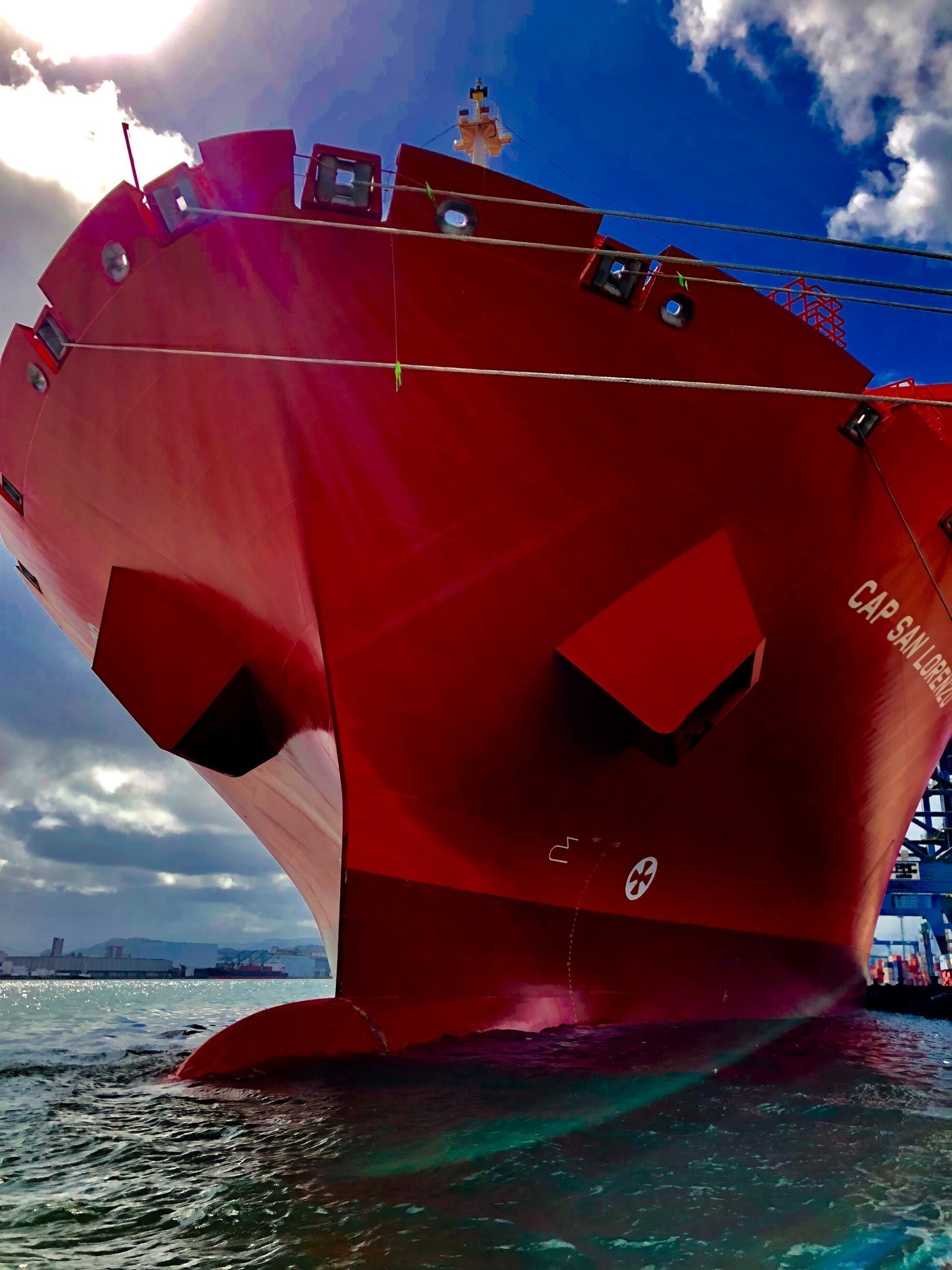 Brighter day at Santos Brasil Container Terminal