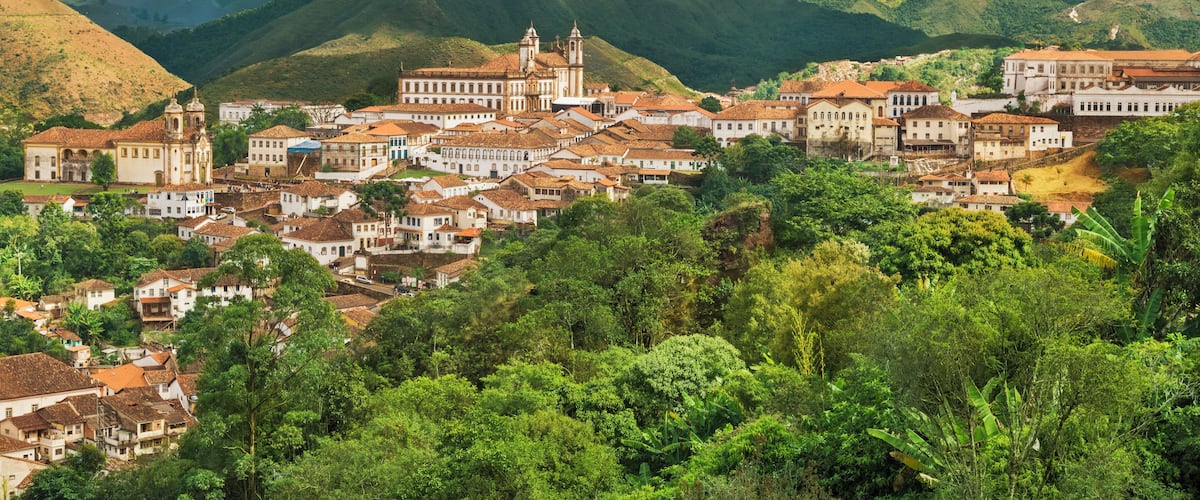 Founded at the end of the 17th century, Ouro Preto (Black Gold in portuguese) is a major tourist destination and considered a World Heritage Site by Unesco because of its outstanding Baroque architect