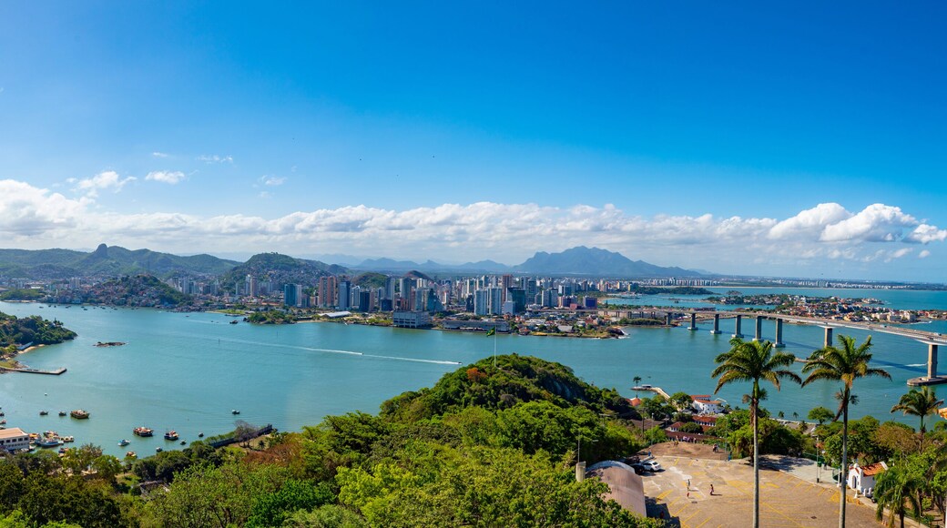 panorama de Vila Velha, Vitória, Espirito Santo, Brasil
