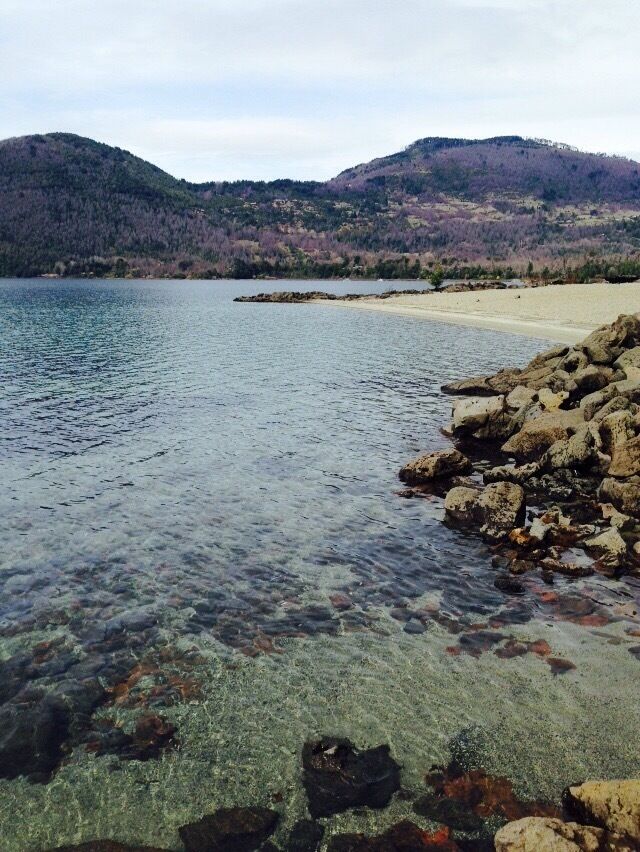 Incredibly clear water of Lake Caburgua