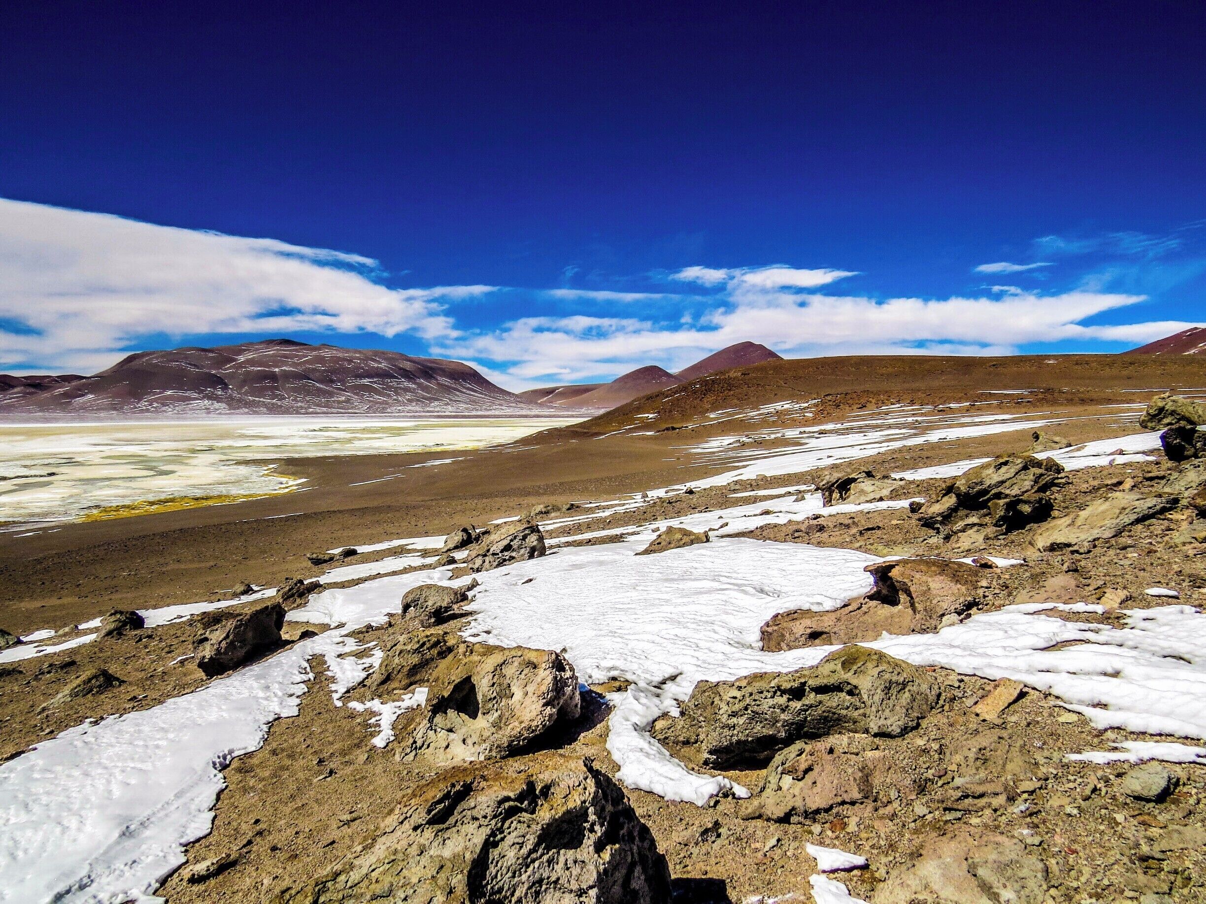 Salar de Tara in Atacama region, Chile.