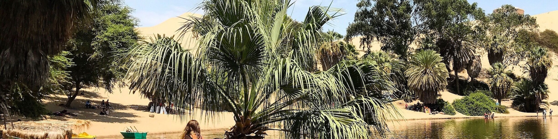 The Oasis at Huacachina outside Ica, Peru. Known for its plentiful sand dunes, beautiful sunsets and tranquility. It's a relaxing place to spend a few days.