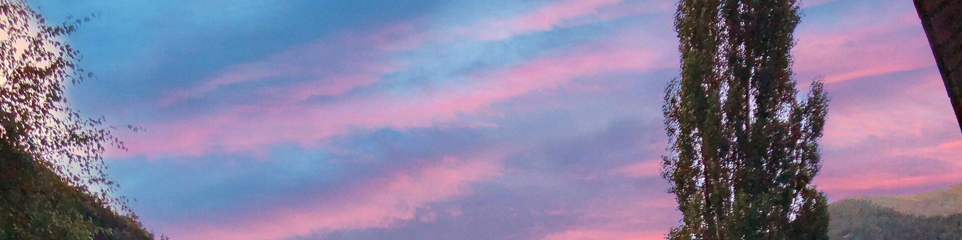 Strolling around Arinsal, Andorra at dusk.