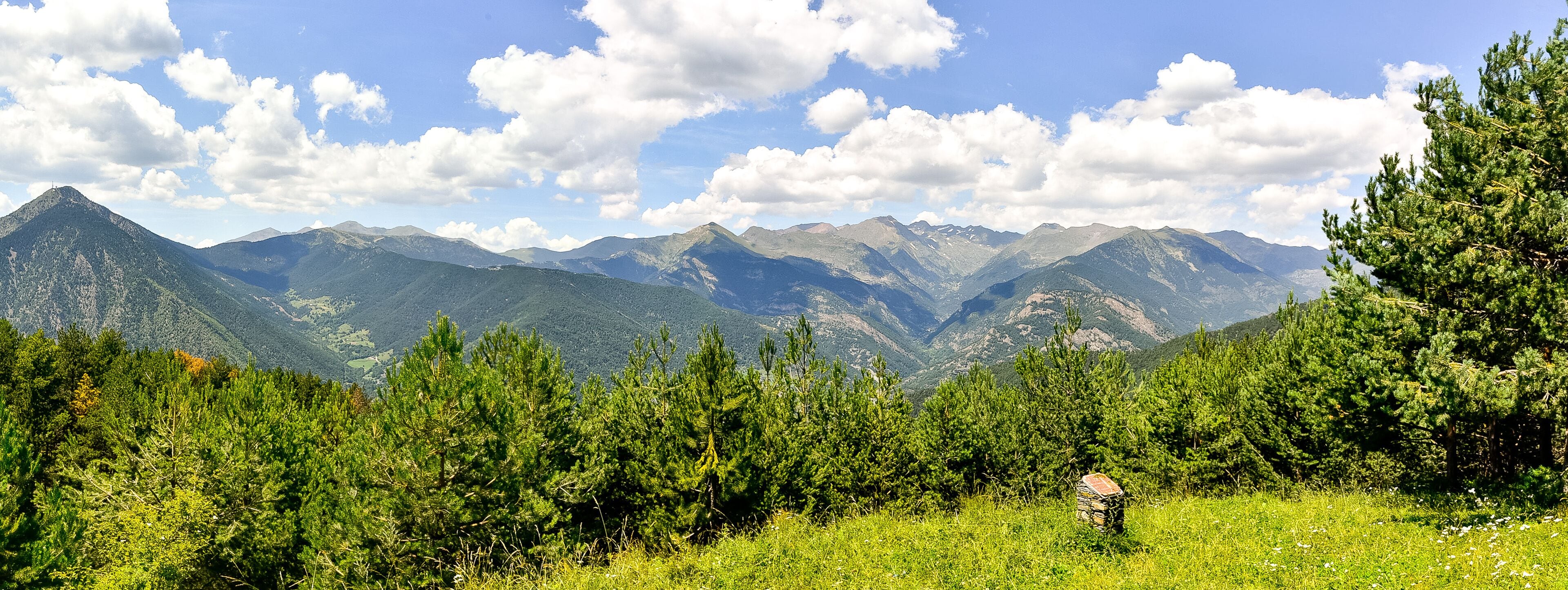 Beautiful Landscape in Col de Beixalis, La Massana, Andorra