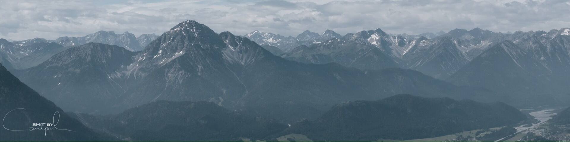 Great view on the Thaneller mountain from the Säuling. #hiking #austria