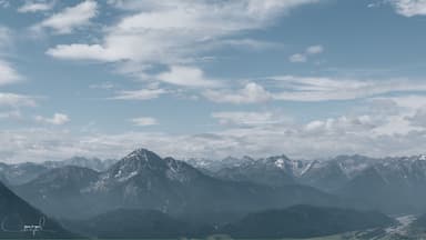 Great view on the Thaneller mountain from the Säuling. #hiking #austria