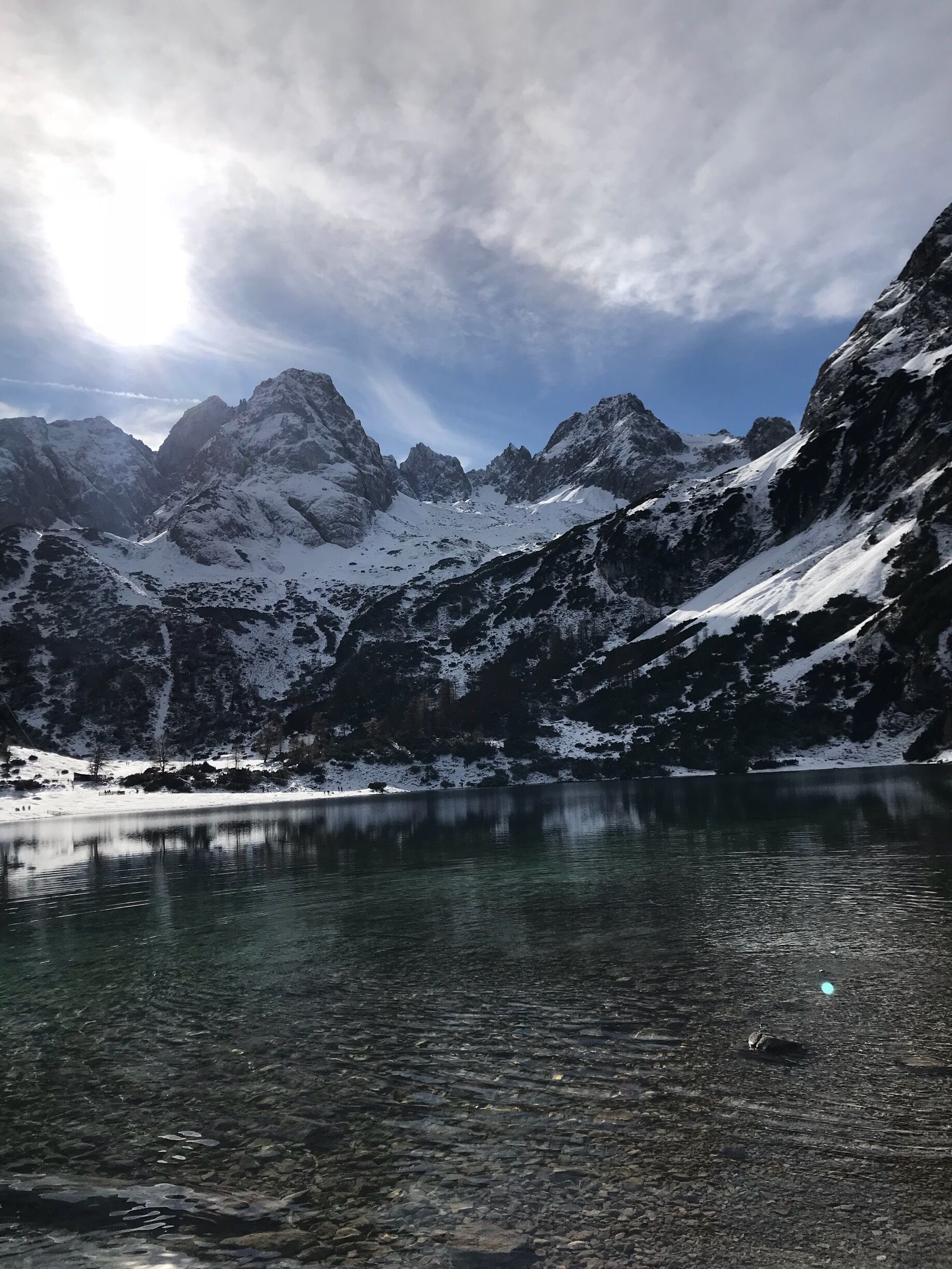 Fall hike to Seebensee