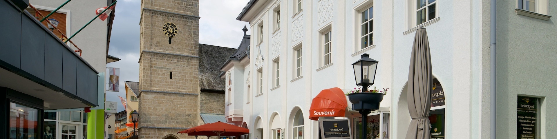 Krimml que inclui elementos de patrimônio