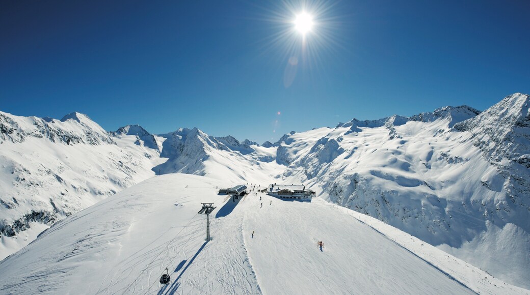 奧伯古格爾 其中包括 雪 和 山岳