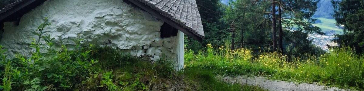 Chapel on the Muttersberg near Bludenz,Vorarlberg in Austria