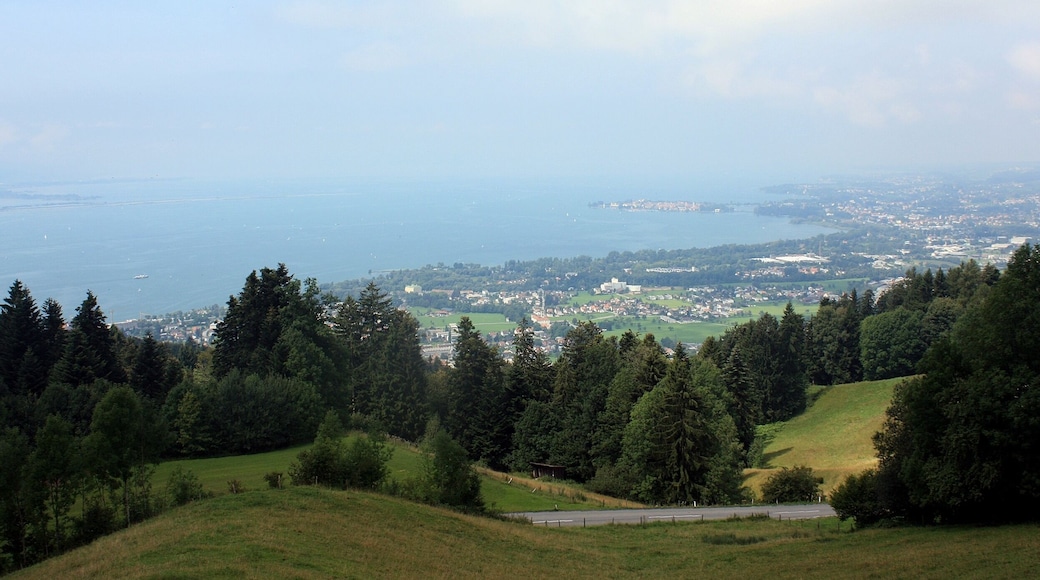 Eichenberg, view to Lochau and to the Lake Constance