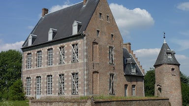 Castle of the Counts in Mouscron, Belgium.