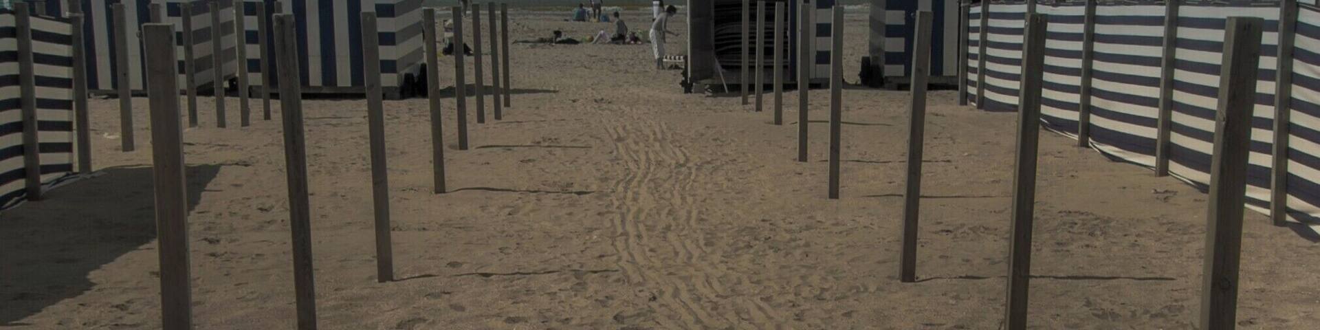 Echoes of a former world, at De Panne beach,Belgium. #BeachTips