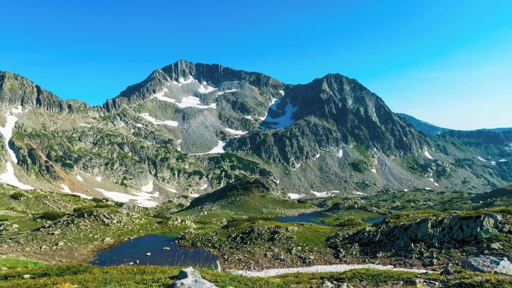 Kamenitza peak in Pirin mountain. The photo was taken near "Tevno ezero" shelter. #mountain #Pirin #Bulgaria #Tevno #hiking