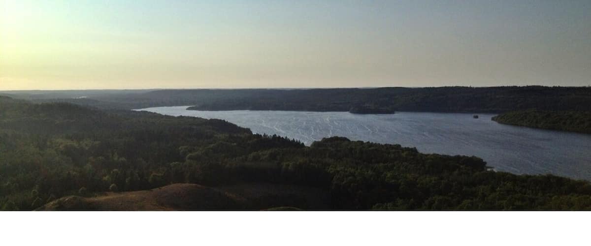 The lakes around Himmelbjerget between Ry and Silkeborg is one of the most beautiful places you find in Denmark. I can recommend to rent cannoons in the summer period and spent a few days sailing up the lakes while camping