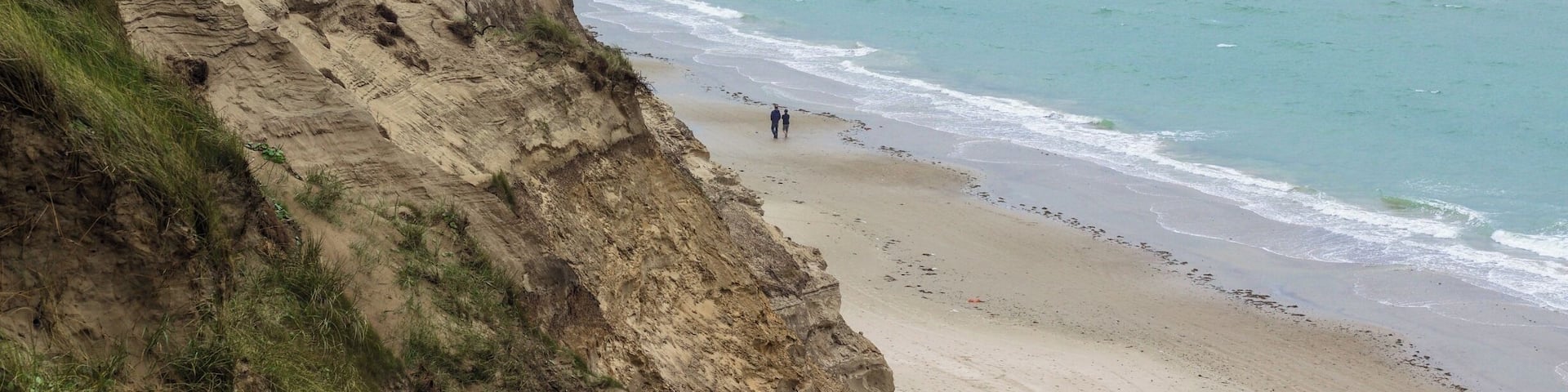 When walking on the beach in LĂžkken, Denmark I couldn't believe my eyes when I saw this beautiful view. A very recommend place to visit! #BVStrove