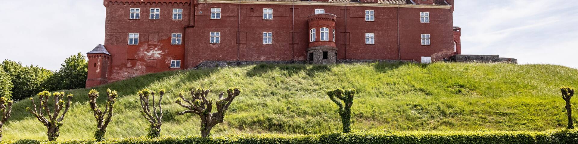 Castle at Tranekær, Langeland, Denmark