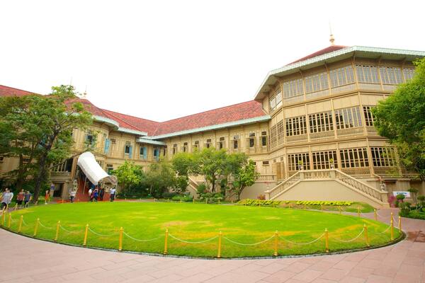 Wimanmek-Palast das einen historische Architektur