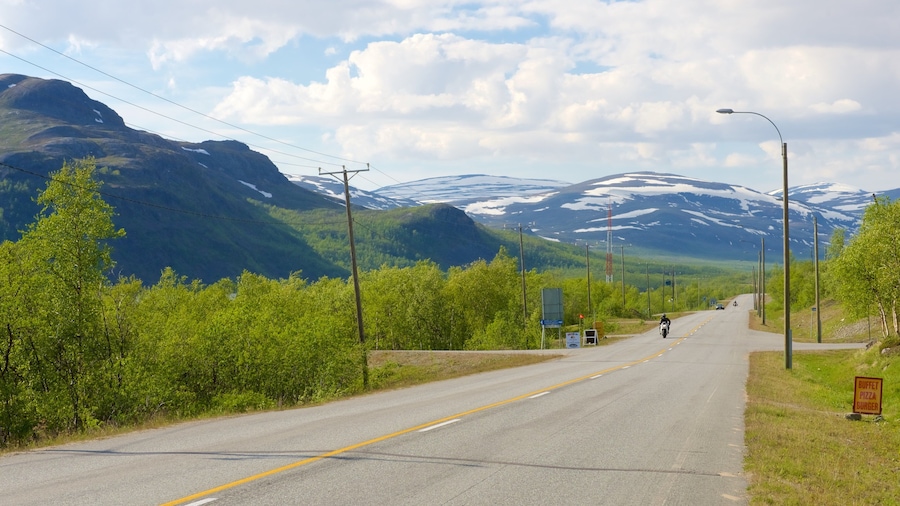 KilpisjÀrvi montrant montagnes, panoramas et scÚnes tranquilles