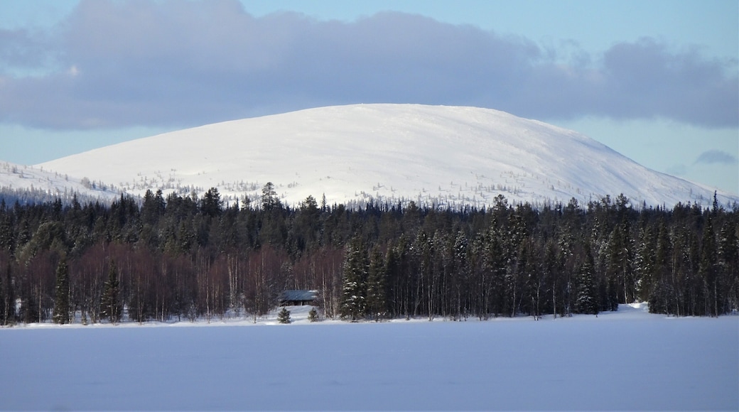 The Yllas winter sports area consists of 7 mountains and 2 villages, Äkäslompolo and Yllasjarvi. There are 43 ski slopes and 29 lifts. The longest ski slope is 3 kilometres. The areas has also a cross-country network of more than 300 km. #Nature