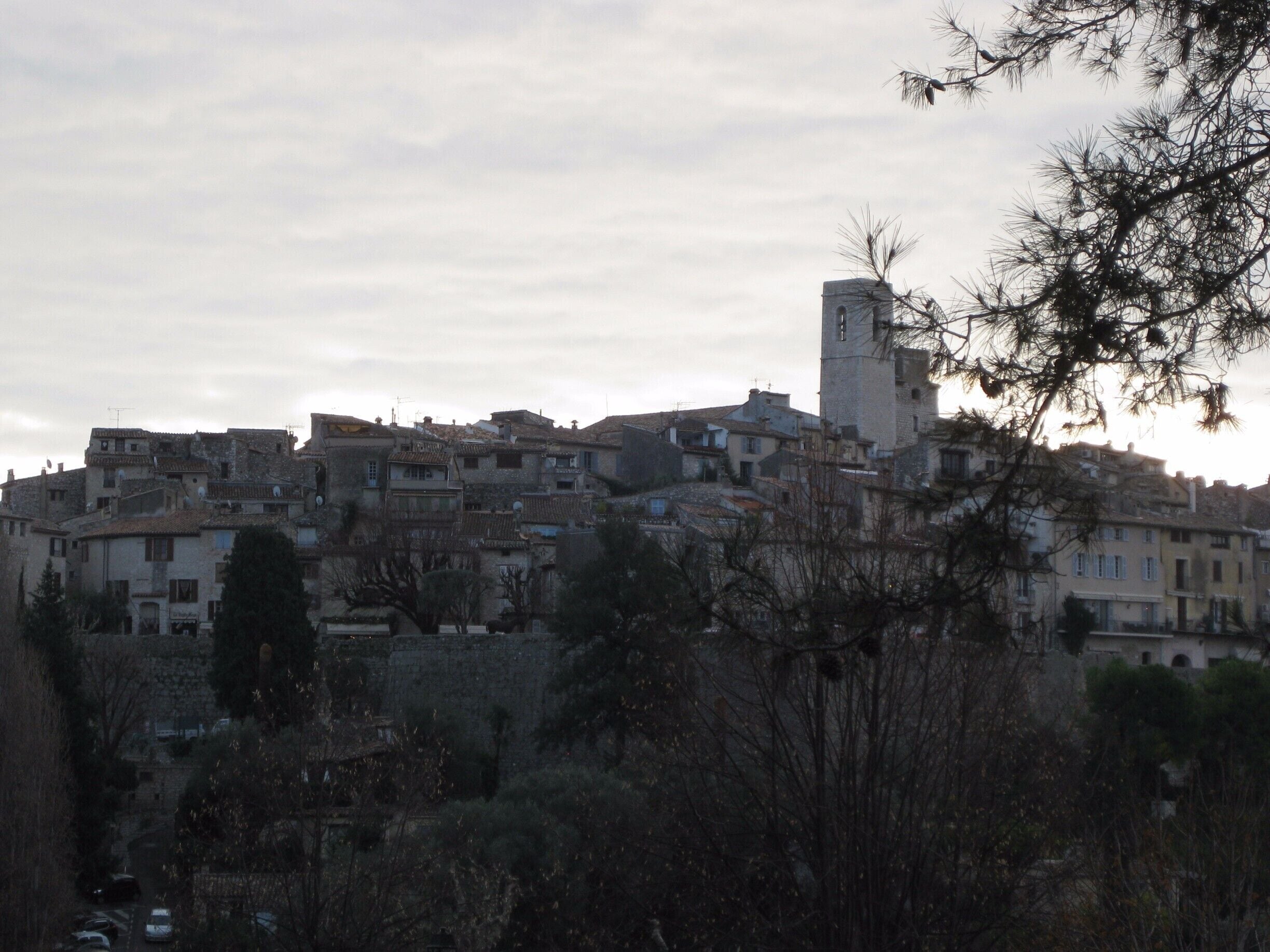Hilltop, walled town outside of Nice with narrow streets and many art shops.
-2015
