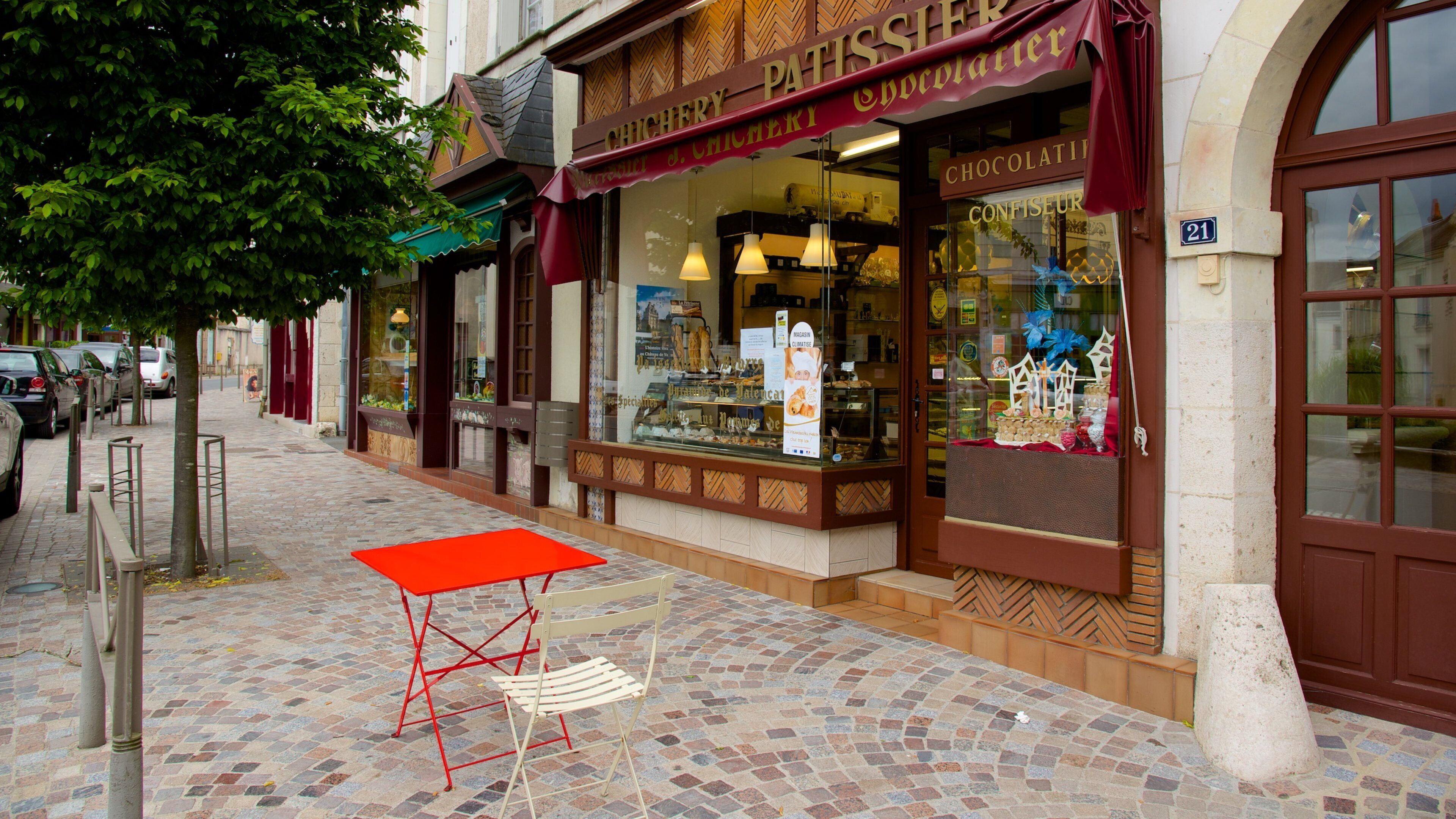 Valencay montrant pause café