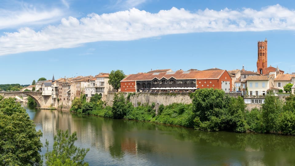 Panorama de la ville de Villeneuve sur Lot