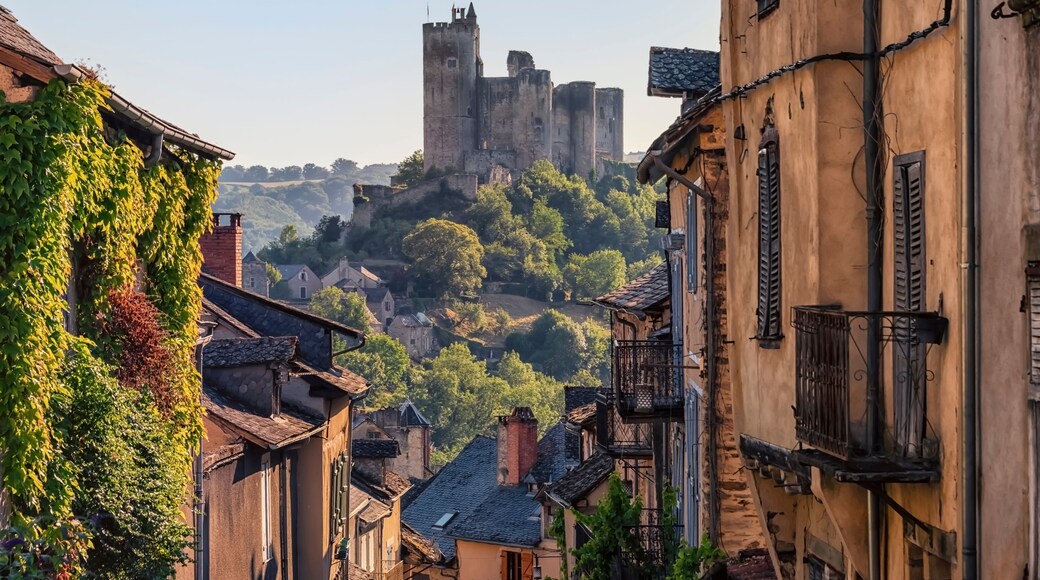 Najac village in the south of France