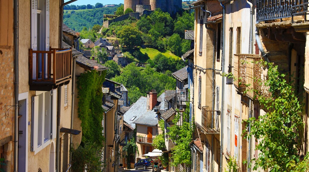 Najac, France medieval village touristic