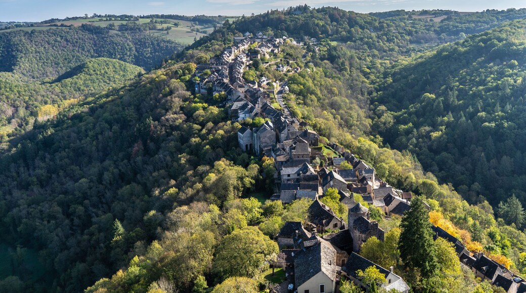 Najac le village et chateaux france