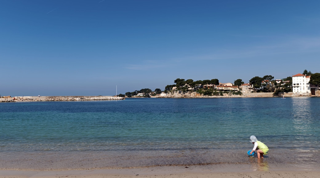 Cassis beach in the french riviera