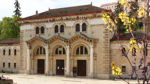 Chatel-Guyon, France. The thermal baths.