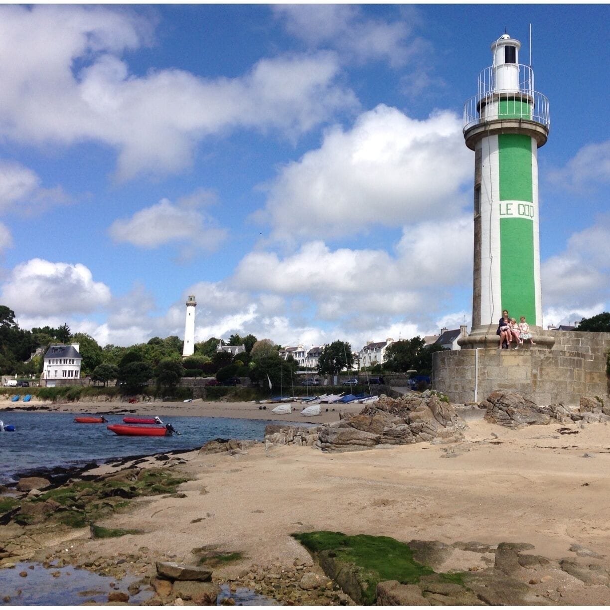 Lighthouses at Benodet
