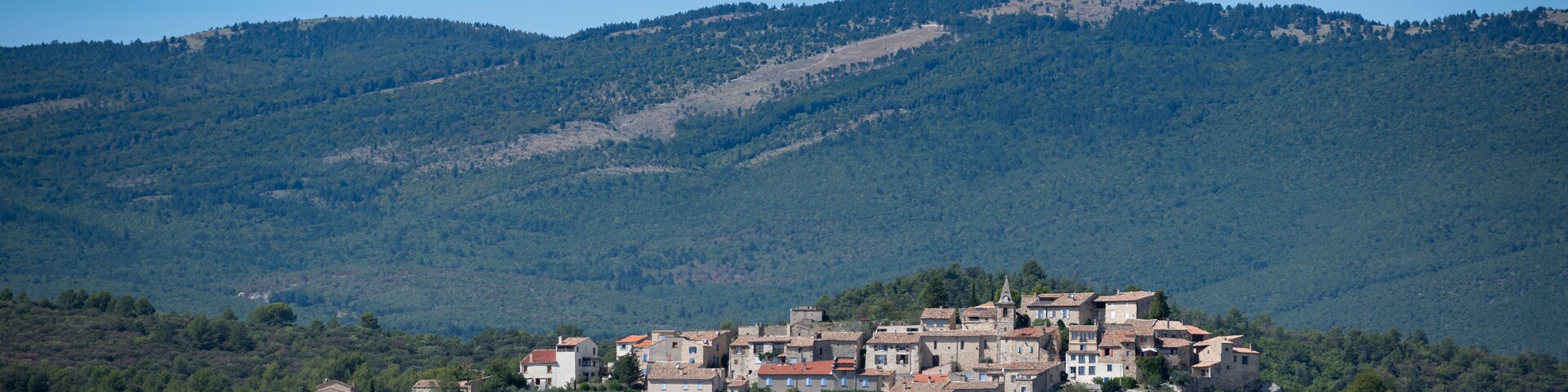 Montfort Village in the Alpes-de-Haute-Provence department in southeastern France