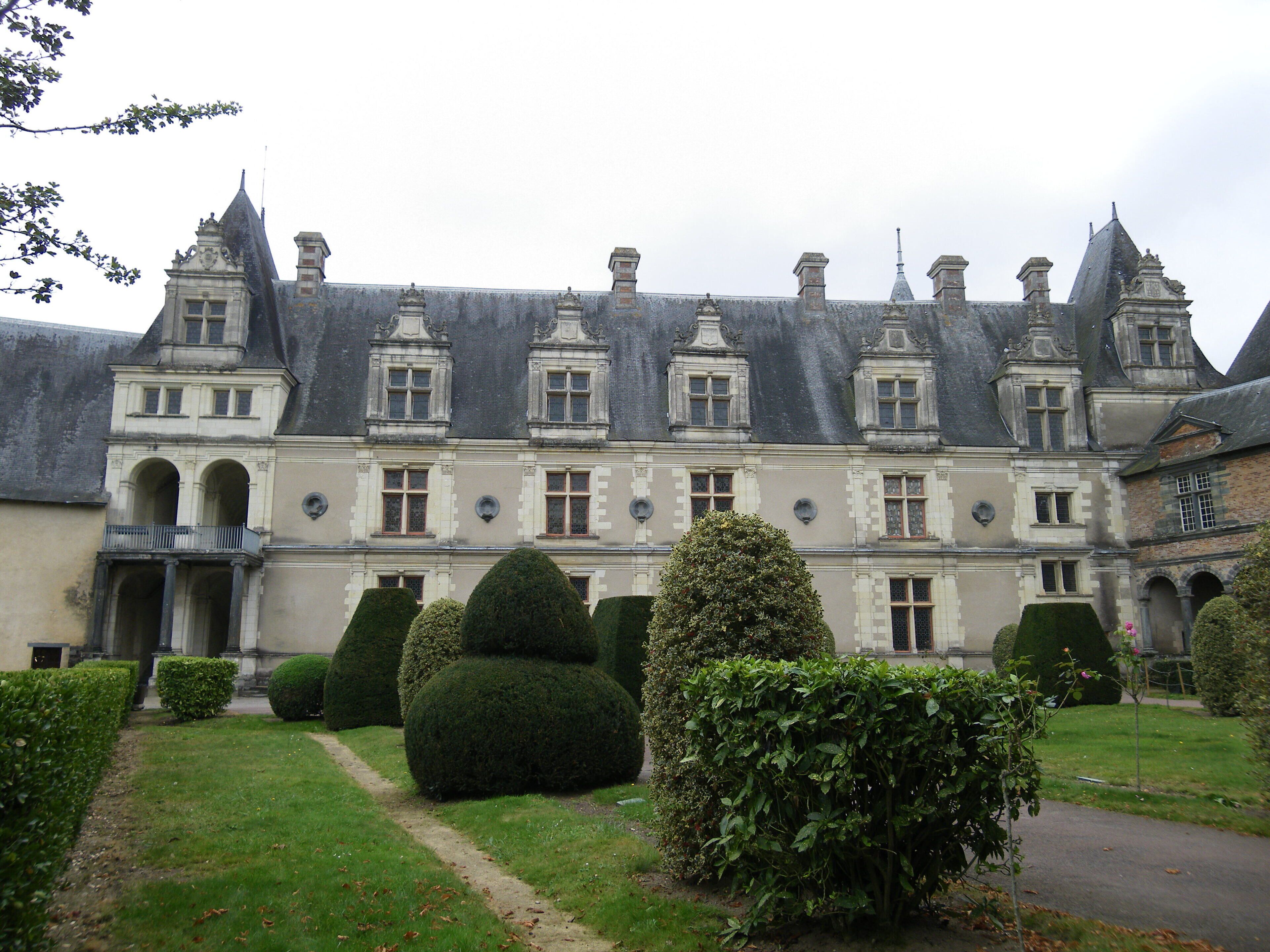 la partie renaissance du chateau de chateaubriant